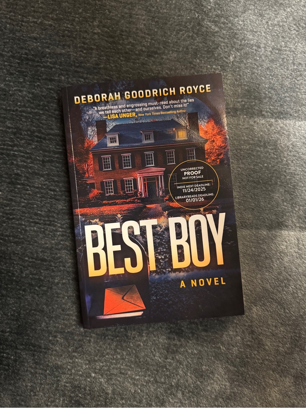 💜 Best Boy by Deborah Goodrich Royce ARC